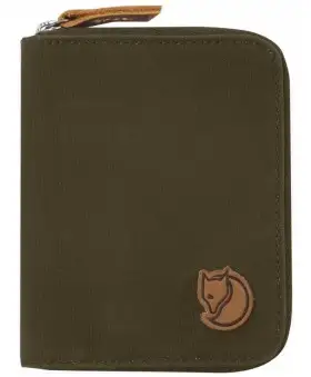 Кошелек Fjallraven Zip Wallet Dark Olive