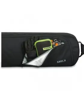 Чехол для лыж на колесах Dakine FALL LINE SKI ROLLER BAG 175 black