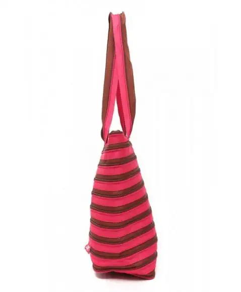 Сумка ZIPIT Premium Tote/Beach Fuchsia&Deep Brown