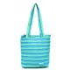 Сумка ZIPIT Premium Tote/Beach Turquise Blue&Spring Green