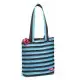 Сумка ZIPIT Premium Tote/Beach Ocean Blue&Soft Brown