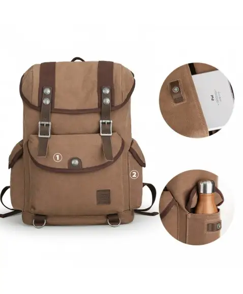 Рюкзак MUZEE ME1672 Coffee