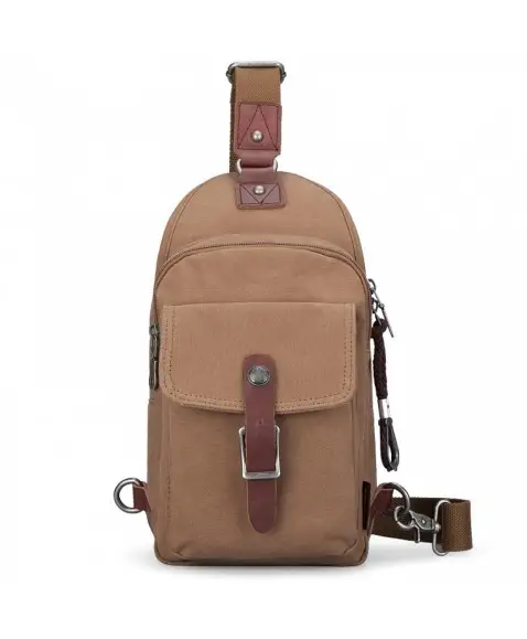 Рюкзак с одной лямкой MUZEE ME1077 Coffee