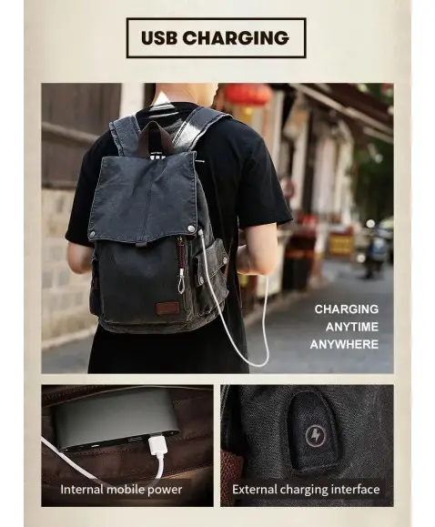 Рюкзак MUZEE ME1883 Black