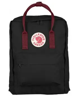 Рюкзак Fjallraven Kanken 16L Black/Ox Red