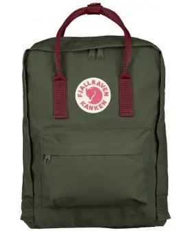 Рюкзак Fjallraven Kanken 16L Forest Green/Ox Red