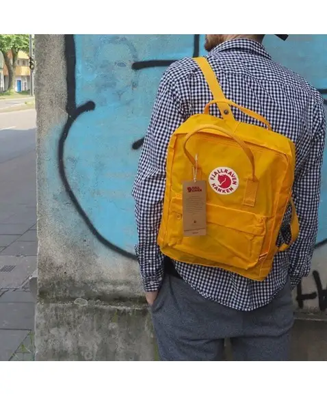 Рюкзак Fjallraven Kanken 16L Warm Yellow