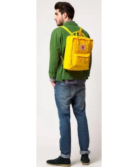 Рюкзак Fjallraven Kanken 16L Warm Yellow