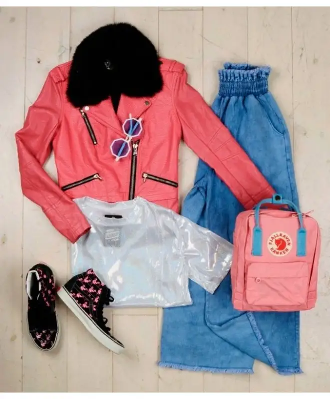 Fjallraven Kanken 16L Pink Air Blue 23510.312 508 GoodBags