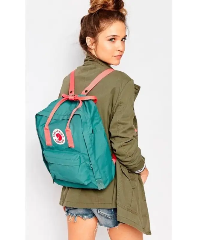 Frost green pink kanken clearance