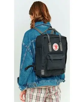 Рюкзак Fjallraven Kanken 16L Black/Striped