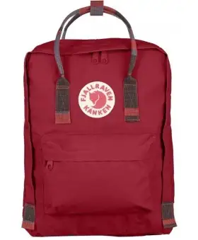 Рюкзак Fjallraven Kanken 16L Deep Red/Random Blocked