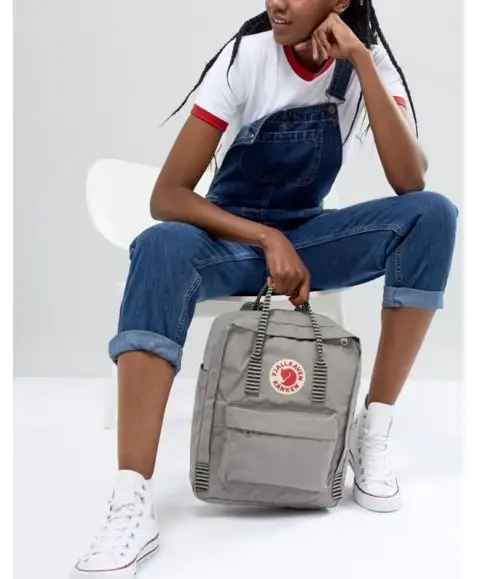 Рюкзак Fjallraven Kanken 16L Fog/Striped