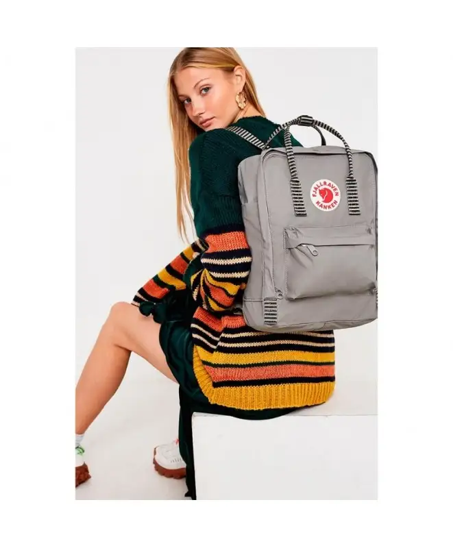 Fjällräven kanken fog striped 16l cheap