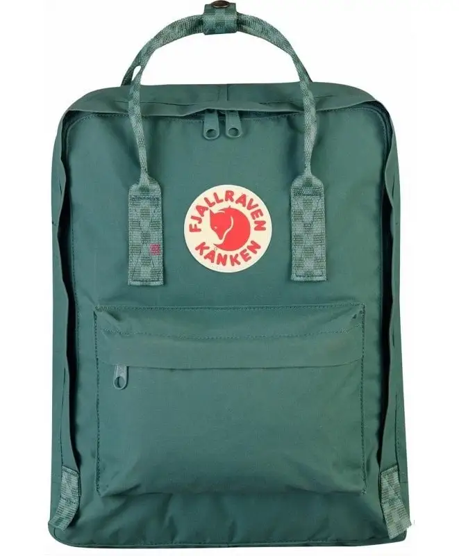 Fjallraven Kanken 16L Frost Green Chess Pattern 23510.664 904 GoodBags