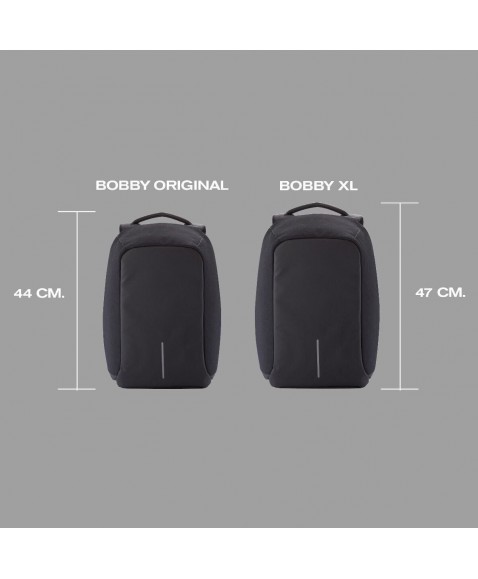 Рюкзак антивор XD Design Bobby XL, черный
