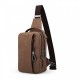 Рюкзак с одной лямкой MUZEE ME076 Coffee