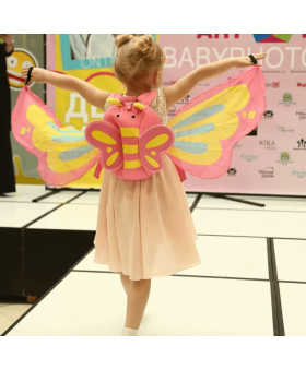 Детский рюкзак Nohoo Бабочка Розовая