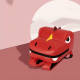 Детский рюкзак Nohoo Дракон Красный