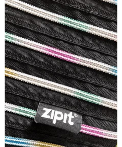 Рюкзак детский ZIPIT ZIPPER Black & Rainbow Teeth