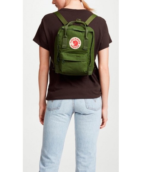 Рюкзак Fjallraven Kanken Mini 7L Leaf Green