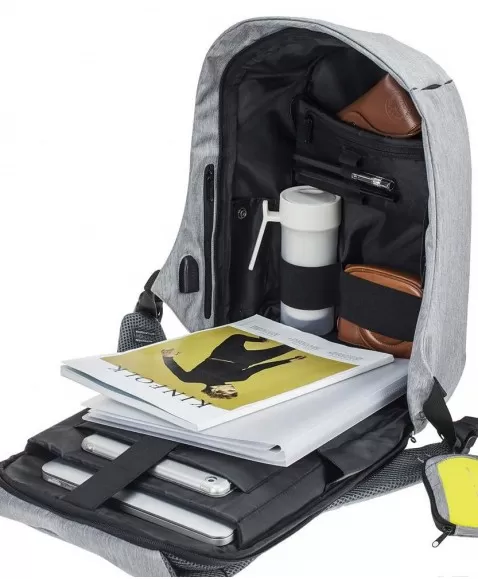Рюкзак антивор XD Design Bobby Compact, желтый